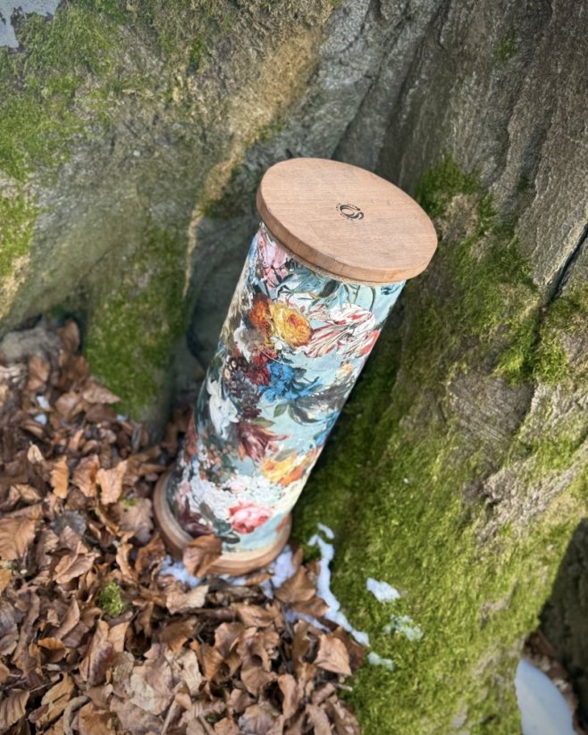 Dešťový sloup konstatní  silný zvuk - 15 min, různé povrchy