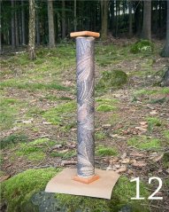 Dešťový sloup konstatní zvuk - 5min, různé povrchy