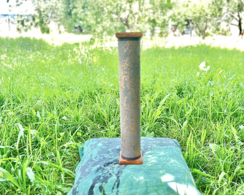 Dešťový sloup konstatní  zvuk - 5min, různé povrchy